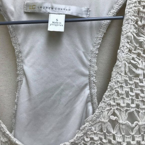 Crochet Beach Maxi Dress, Lauren Conrad Collection - Picture 4 of 5